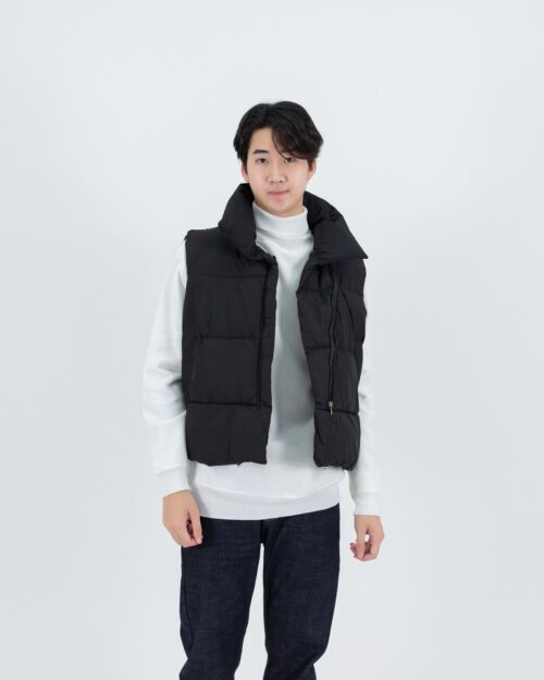 CO142 VESTO เสื้อโค้ทสไตล์เสื้อกั้ก มินิมอล