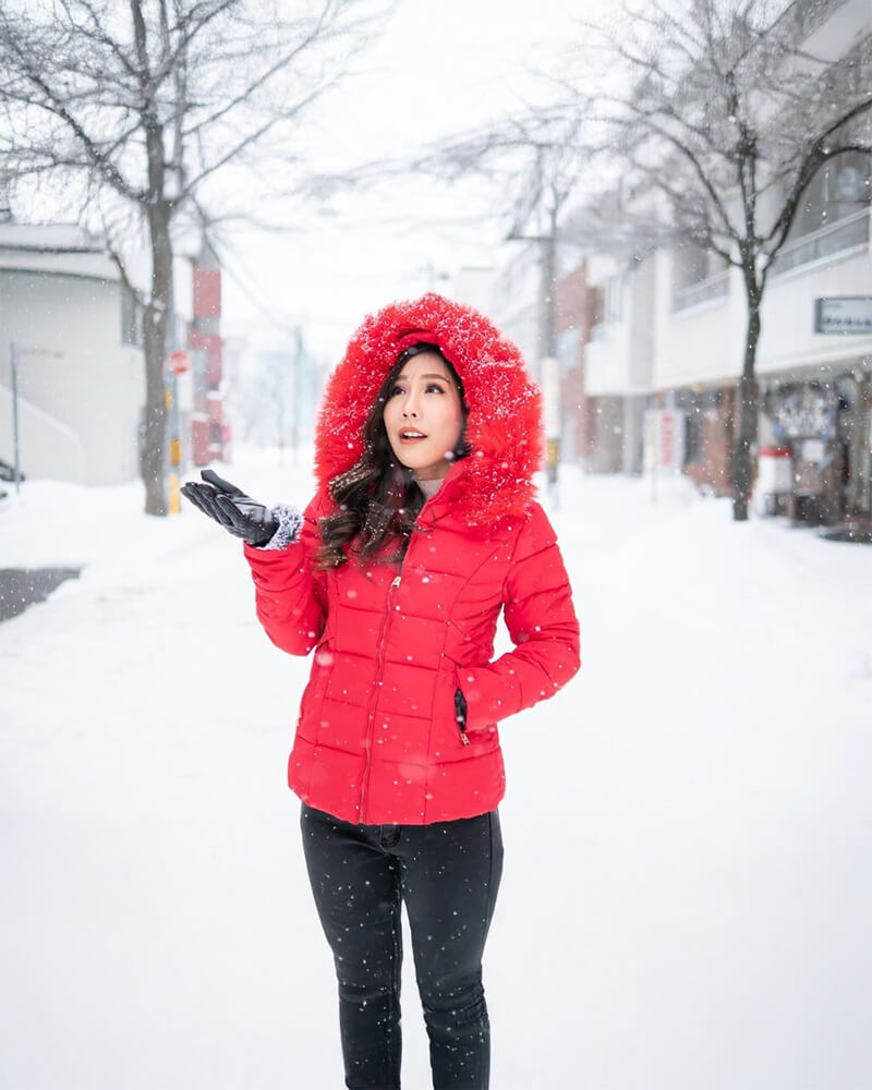 CO80 COLOR DOWN JACKET เสื้อกันหนาวแบบสั้นพร้อมเฟอร์ - Image 2