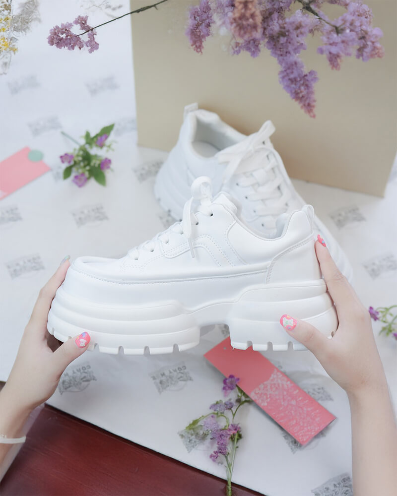 H20 SNEAKERS SPORT STYLE สนีกเกอร์แฟชั่น Y2K - Image 2