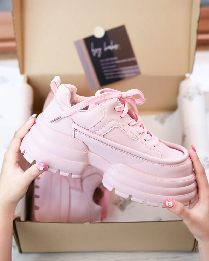 H20 SNEAKERS SPORT STYLE สนีกเกอร์แฟชั่น Y2K - Image 3