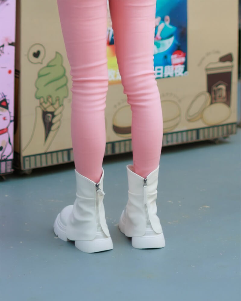 SH24 EMMA BOOTS รองเท้าบูทหนังแก้วลุยหิมะ กันน้ำ - Image 2