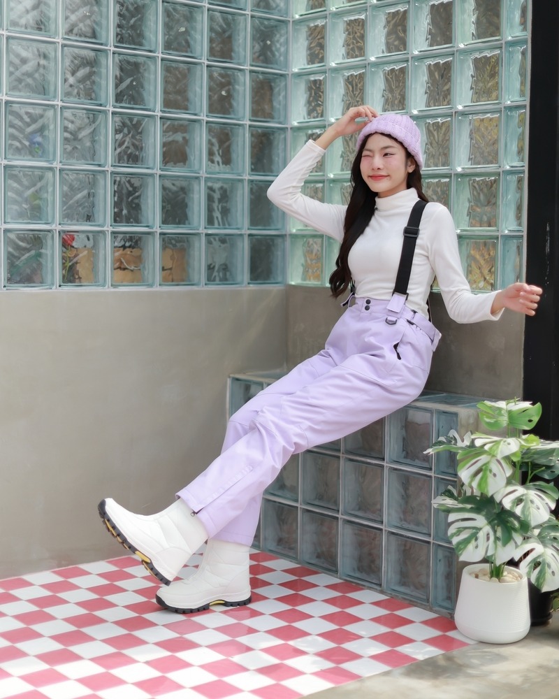 SH28 OSLO SNOW BOOTS รองเท้าบูทเดินบนหิมะ กันน้ำ กันลม สวมใส่สบายในอากาศติดลบ -15 องศา - Image 3