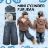 KP39 MINI CYLINDER FUR JEAN 💖 กางเกงยีนส์บุขน สำหรับเด็ก