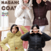CO203 NAGANO COAT เสื้อโค้ทกันหนาว-10 องศา แบบสั้น มีฮู้ดพร้อมเฟอร์