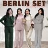 SW193 BERLIN AIRPORT SET ชุดเซตไหมพรมคอปีน มีซิป