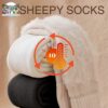 SO06 SHEEPY ถุงเท้ายาวบุขนแกะ