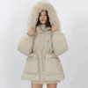 Co209 LOLITA COAT โค้ทขนห่านแท้ เฟอร์ แลคคูณแท้