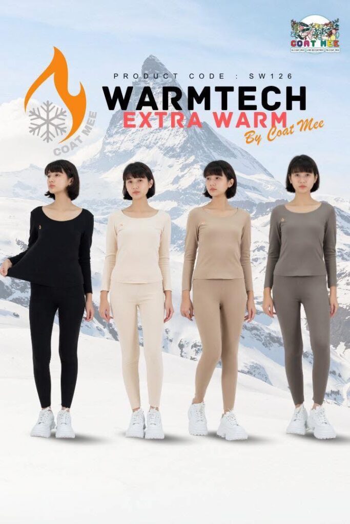SW126 WARMTECH EXTRA WARM เสื้อชั้นในกันหนาว COAT MEE