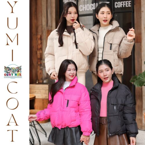 CO196 YUMI COAT เสื้อกันหนาวดาวน์แจ็คเก็ต
