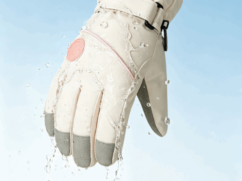 GO12 CUDDLE CLOUD GLOVE ถุงมือกันหนาวสไตล์มินิมอล พาสเทลน่ารัก