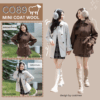 CO89 MINI COAT WOOL