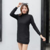 SW76 MINI DRESS COTTON CANDY เสื้อสเวตเตอร์บุขนทรงเดรส