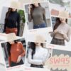 SW95 NEKKU SWEATER เสื้อสเวตเตอร์คอปีนระบาย